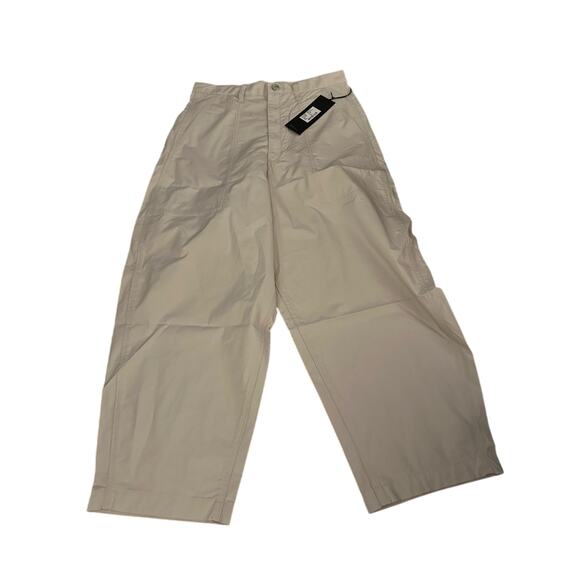 Anthropologie x EDWIN Clio Utility Pants, Oyster, Size 29, NWT - Picture 2 of 10
